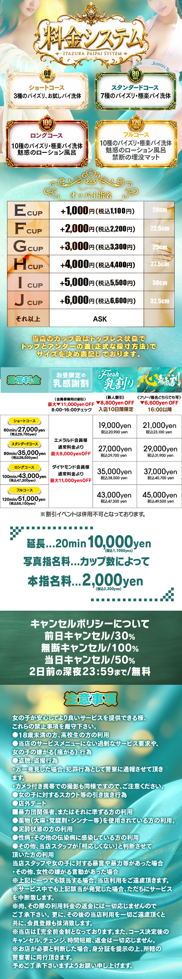 システム料金画像